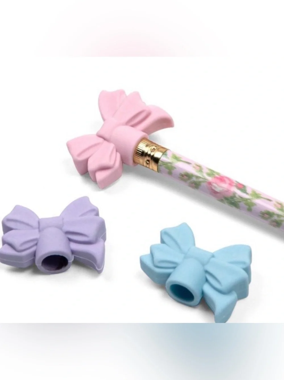 🎀 LoveShackFancy x Target - Yoobi 3pk Eraser Topper Bows 🎀